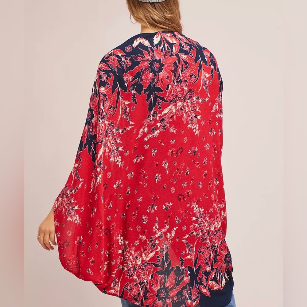 Anthropologie, Annalisa Kimono by Floreat. Cocoon style, super soft fabric.